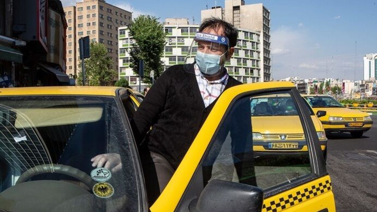 سازمان تاکسیرانی با رانندگان بدون ماسک برخورد می کند