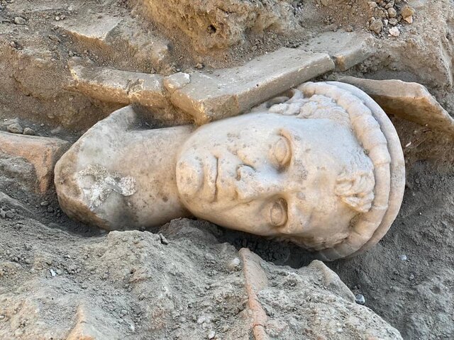 کشف مجسمه دوهزارساله در ترکیه 