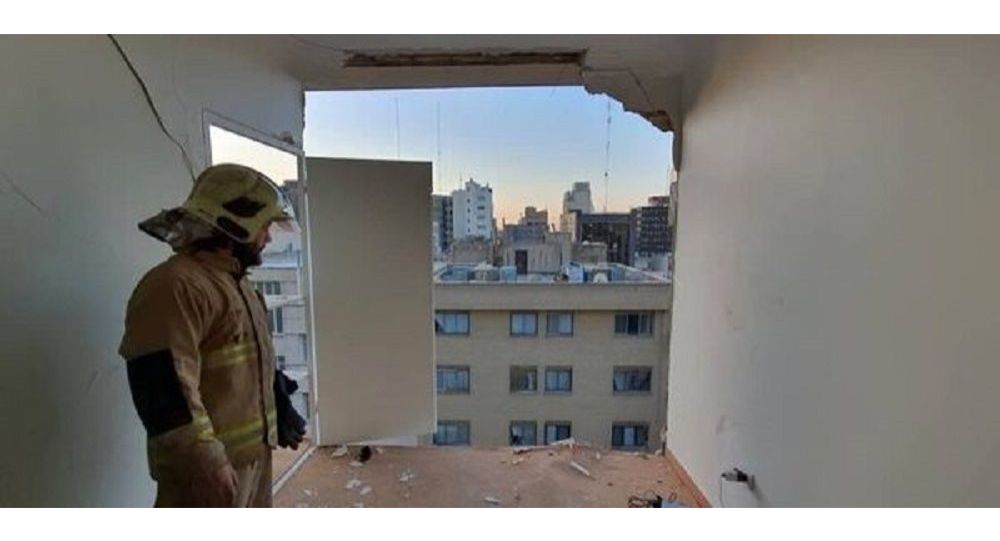 انفجار در یک ساختمان اداری در پایتخت ایران