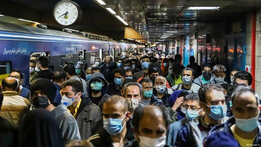 ورود واکسن نزده‌ها به مترو ممنوع