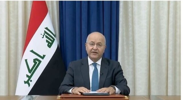 رئیس جمهور عراق امضای توافق عادی‌سازی با اسرائیل را رد کرد