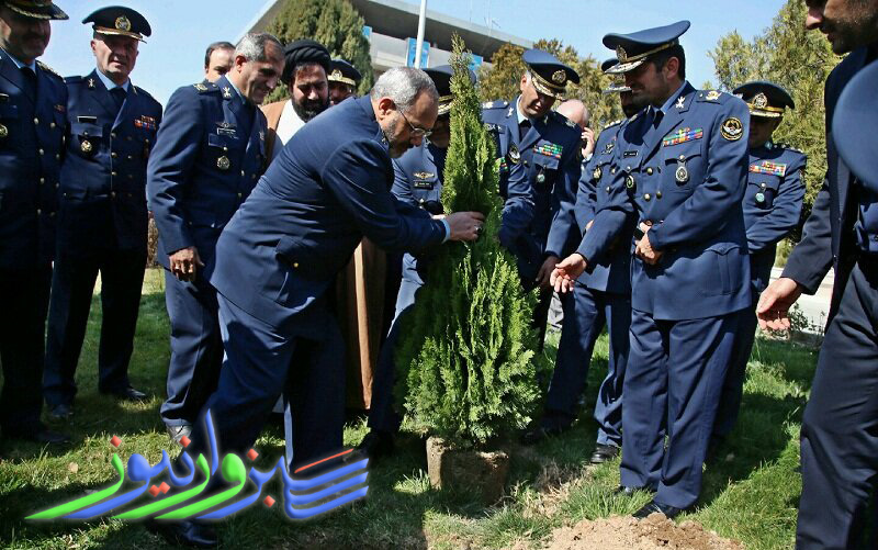 در روز درختکار 48 هزار نهال در استان‌های تهران و البرز توسط ارتش ج.ا.ا کاشته شد