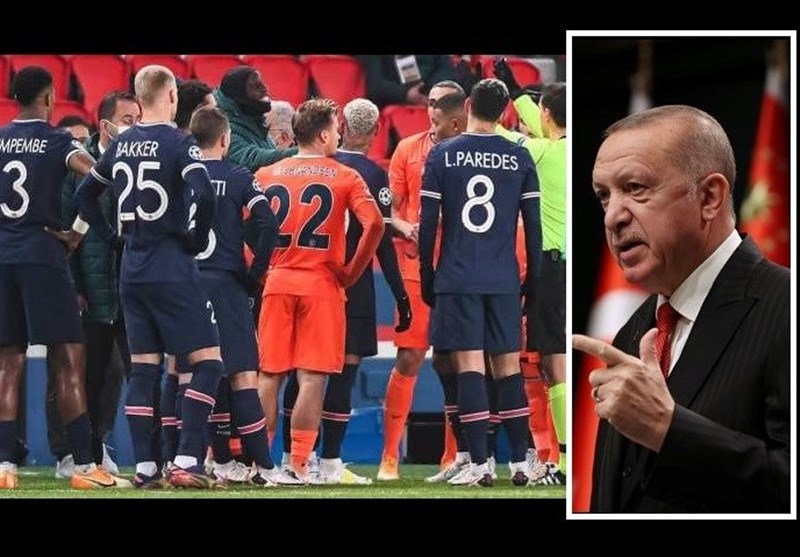  اردوغان مانع ازسرگیری بازی پاری‌سن‌ژرمن - باشاک‌شهیر شد؟