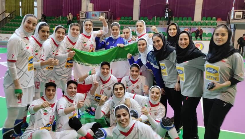 مدال دختران ایران در هندبال قهرمانی آسیا قطعی شد