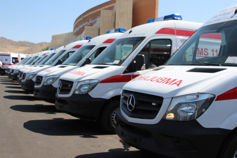 خرید هزار دستگاه آمبولانس در کشور در حال انجام است 