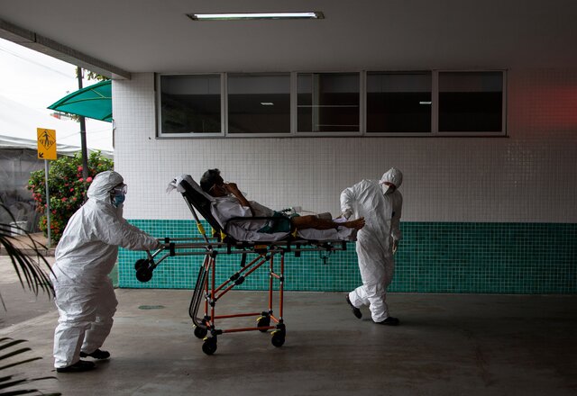 وقوع موج فاجعه باری از شیوع کروناویروس در برزیل