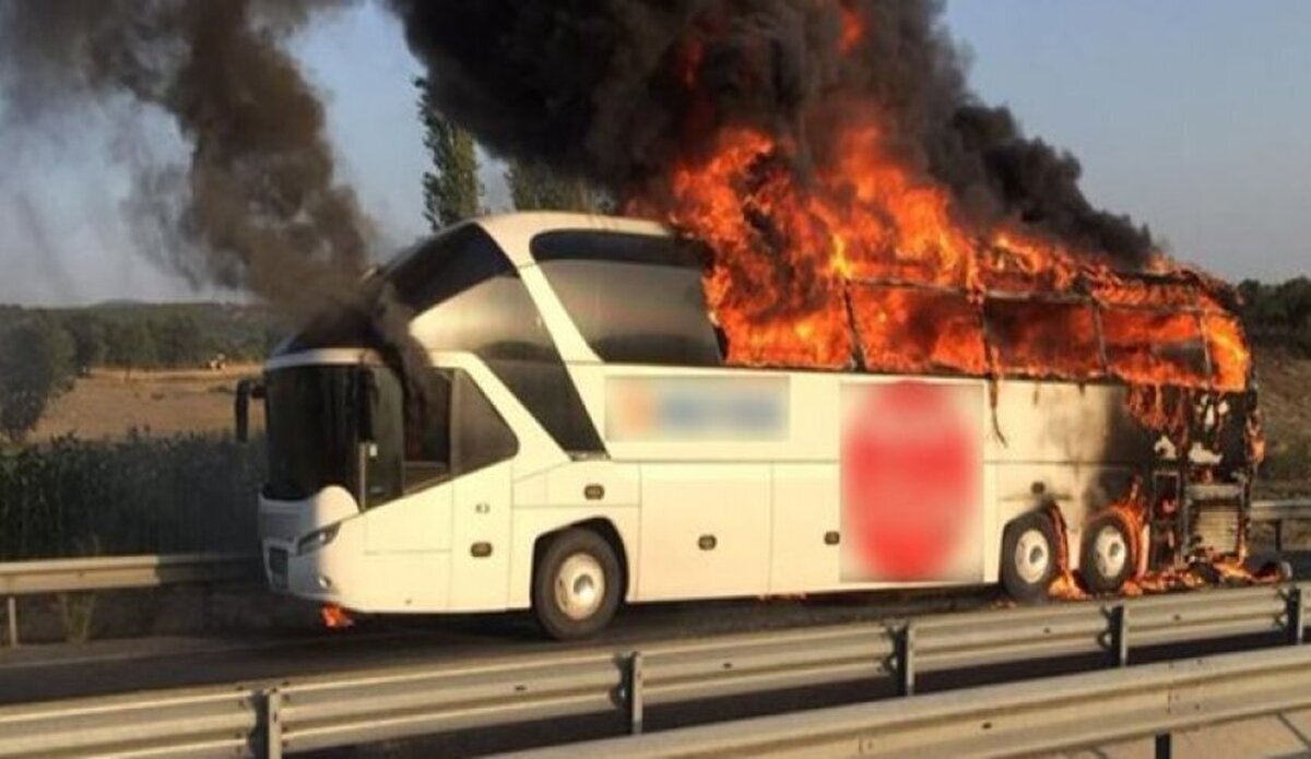 جزئیاتی از آتش سوزی اتوبوس زائران ایرانی در عراق