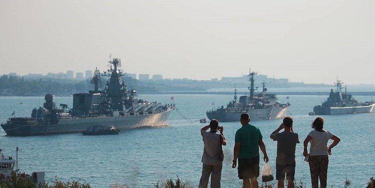 رزمایش نظامی روسیه در دریای سیاه