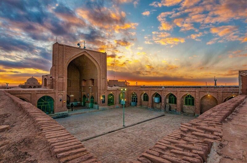 مسجد جامع تاریخی چشام مرمت شد