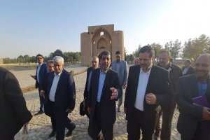 وزیر میراث فرهنگی از ۶ اثر تاریخی سبزوار دیدن کرد