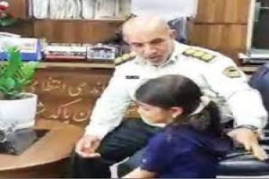 پلیس فرشته نجات دختر 4ساله شد
