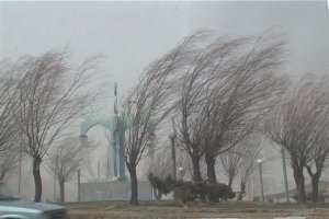 هشدار هواشناسی به وزش باد شدید و بارش تگرگ در استان‌ها