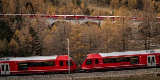 طولانی‌ترین قطار مسافربری جهان راه افتاد